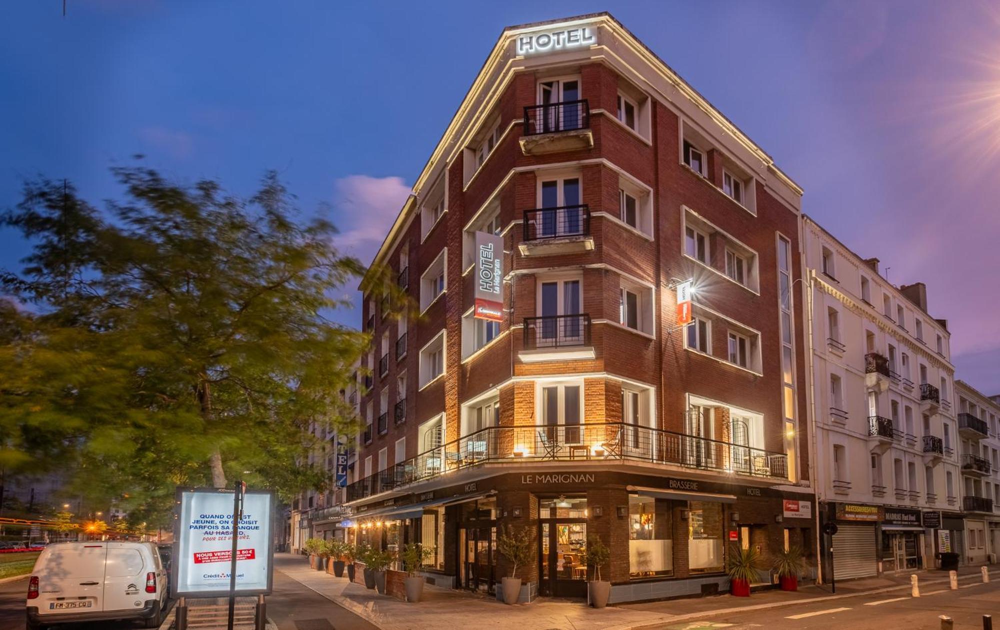 The Originals Boutique, Hotel Le Marignan,Le Havre Centre Gare Buitenkant foto