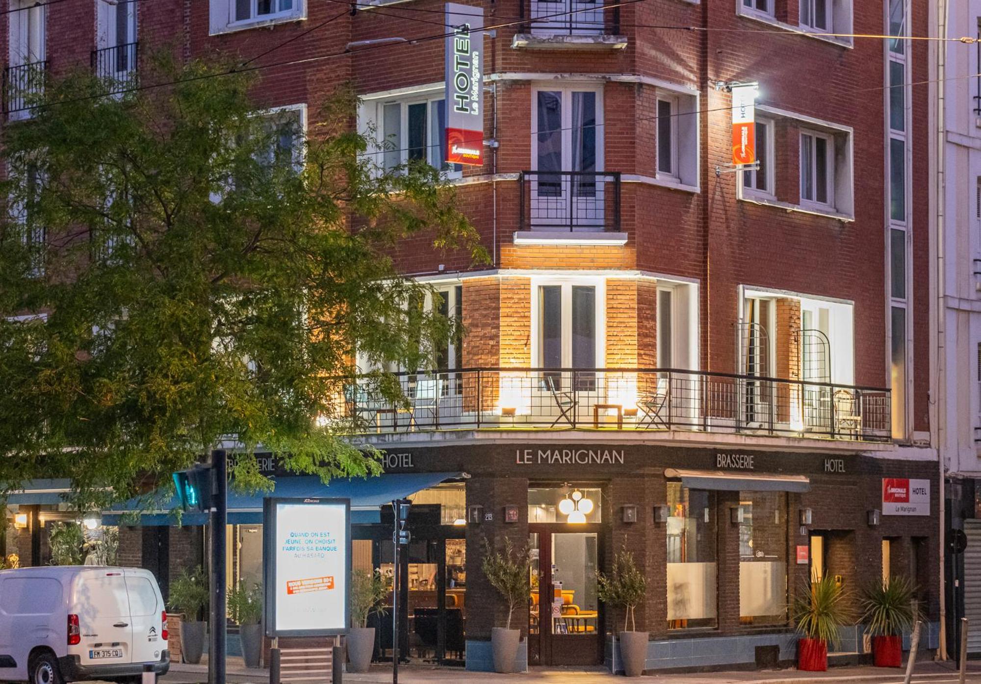 The Originals Boutique, Hotel Le Marignan,Le Havre Centre Gare Buitenkant foto